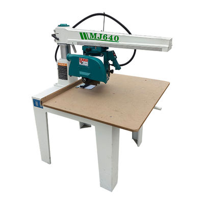 2860 giri/min Velocità del mandrino 355 mm Seghe circolari radiali di legno per la lavorazione versatile del legno