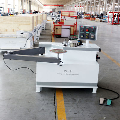 10.8m/min Velocità di alimentazione del pannello Mini braccio pieghevole bordo banding Machine per pannello MDF PVC