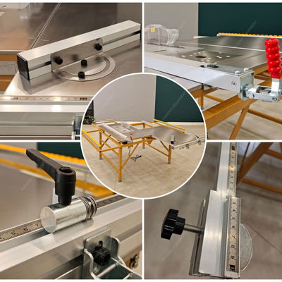 3kw Lama principale di sega PDMJ16 45/90 gradi Tavola pieghevole Seghe di taglio per la lavorazione del legno