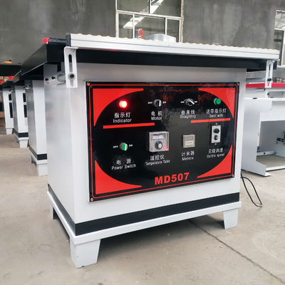 50 mm di larghezza di taglio efficace Curve Edge Banding Machine per la linea di produzione di lavorazione del legno