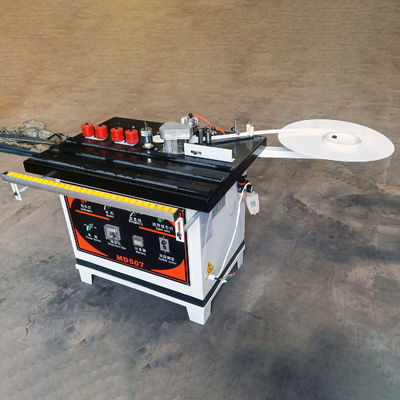 50 mm di larghezza di taglio efficace Curve Edge Banding Machine per la linea di produzione di lavorazione del legno