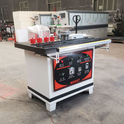 50 mm di larghezza di taglio efficace Curve Edge Banding Machine per la linea di produzione di lavorazione del legno