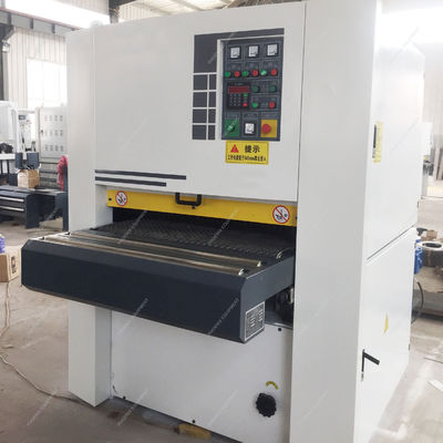 190 mm di diametro di terzo rullo Sabbiatrice a doppio lato per tavole di legno a 0,6Mpa