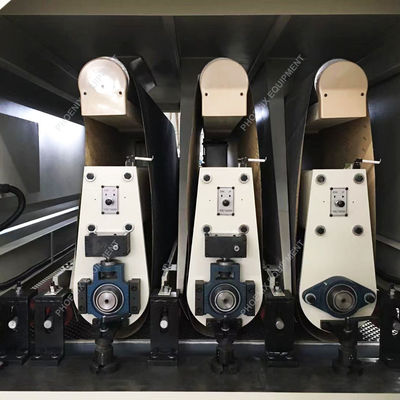190 mm di diametro di terzo rullo Sabbiatrice a doppio lato per tavole di legno a 0,6Mpa