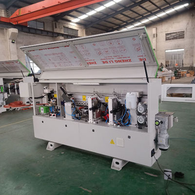 PME265S Compatto aziende agricole a base di legno pannello bordo Bander Machine per il lavoro Spessore 10-50 mm