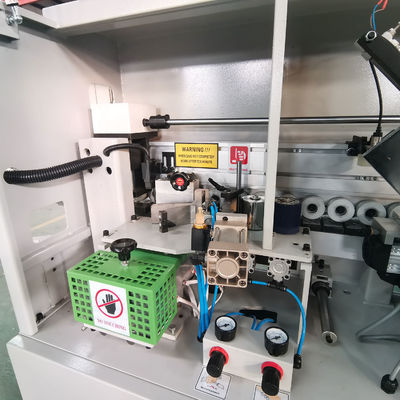 PME265S Compatto aziende agricole a base di legno pannello bordo Bander Machine per il lavoro Spessore 10-50 mm