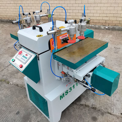 Velocità del mandrino 9500 r/min Mortizzatore a catena a doppia testa per divani e sedie per la lavorazione del legno
