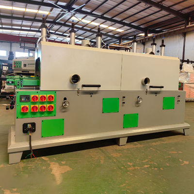 Macchina di levigatura a quattro lati PMS8130 con lucidatura a spazzola e motori da 4 kW*4