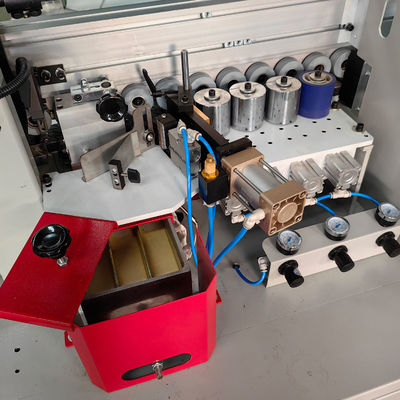 Velocità di alimentazione del pannello 15 m/min PM265 Automatica 45° Bevel Straight Edge Sealing Machine