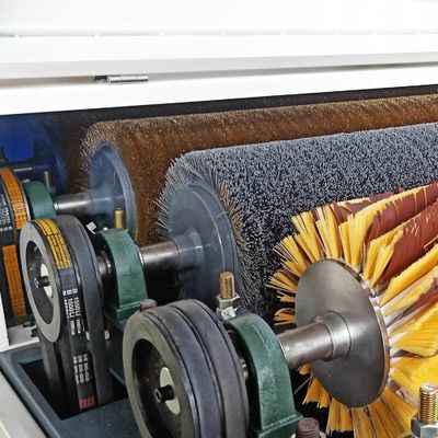 Macchina di disegno di fili per la lavorazione del legno completamente automatica per la lucidatura della lamiera di alluminio