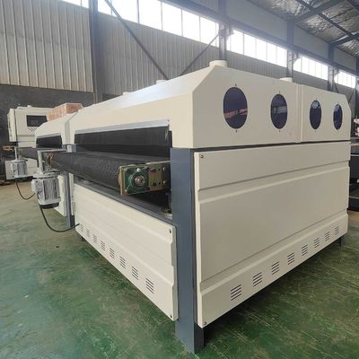 Macchina di lucidatura a spazzola di filo completamente automatica per la linea di produzione di metallo e compensato