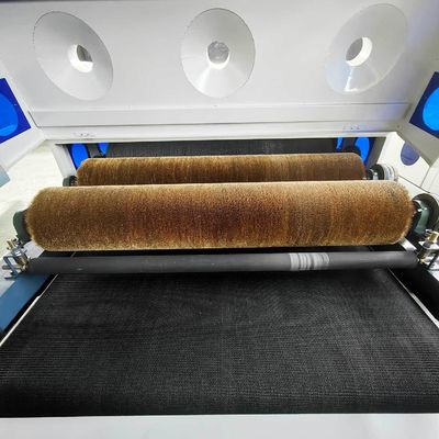 2100 KG Automatica per la lavorazione del legno pavimento di acciaio filo spazzola levigatura di legno macchina di disegno