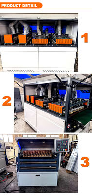 Macchine per la lavorazione del legno Santeria a fascia larga con velocità di alimentazione da 3 a 10 m/min