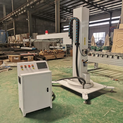 Apparecchiature per la manipolazione di materiali industriali a braccio meccanico per la linea di produzione di porte in legno