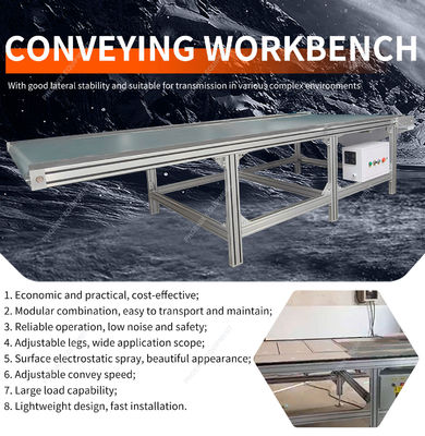 3200mm Lunghezza personalizzata Auto carico e scarico Conveying Workbench CNC Router Machine
