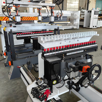 Perforazione orizzontale MZB73214 Multi Spindle Line Boring Machine con 21 bit * 4 linee