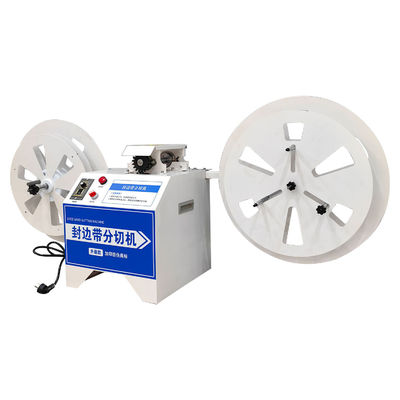 Long Life Life Edge Banding Tape Slitting Machine per piccoli mobili in PVC in legno