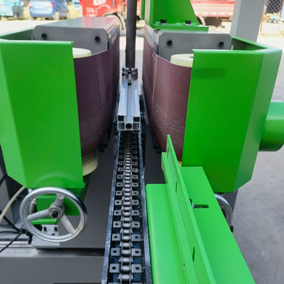 0.75kw motore trasportatore P2S150 macchina di lucidatura a due lati