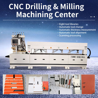 Misurazione automatica dello spessore macchina di perforazione del legno centro di perforazione e fresatura CNC