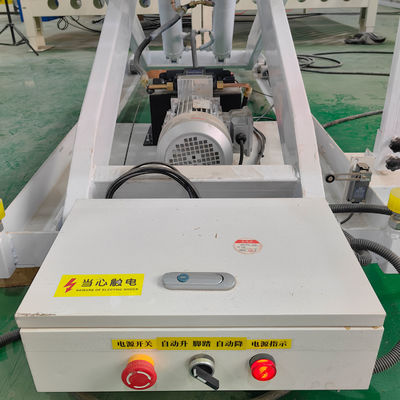 Carico effettivo 1500kg PDL01 3kw 380v/50hz Tavolo di sollevamento idraulico elettrico con dispositivo a rulli
