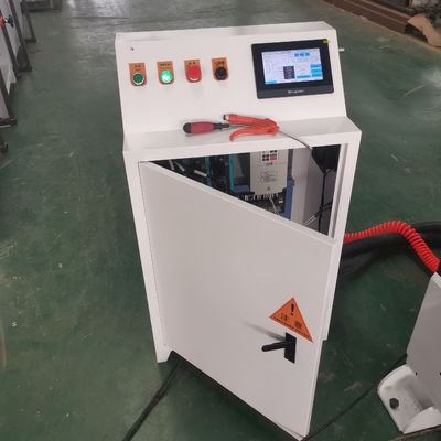 Macchina avanzata per la perforazione della cerniera a chiusura di porte CNC con servomotore da 750W x3