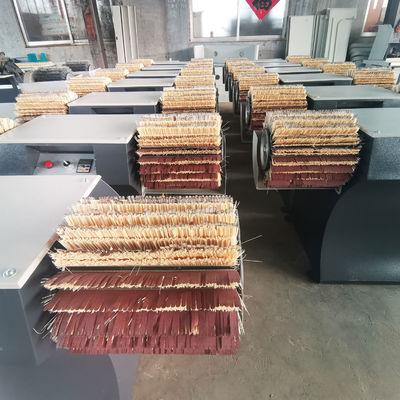 PM60A per la lavorazione del legno Manual Drum Brush Sanding Sander Machine for Solid Wood Primer Polishing