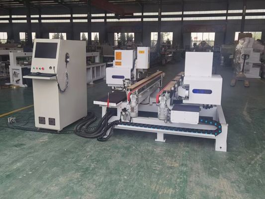 Alta capacità 2000KG doppia linea numero CNC porta in legno serratura buco Mortising Machine