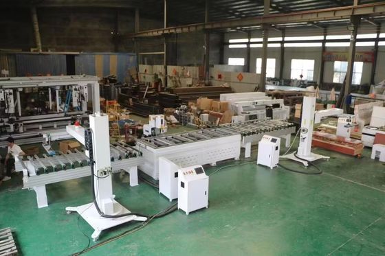 Alta capacità 2000KG doppia linea numero CNC porta in legno serratura buco Mortising Machine