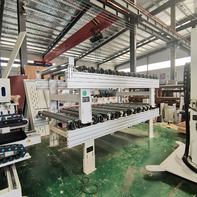 1300 mm di larghezza completamente automatico personalizzato in acciaio inossidabile convogliatore multi-rollo linea di assemblaggio