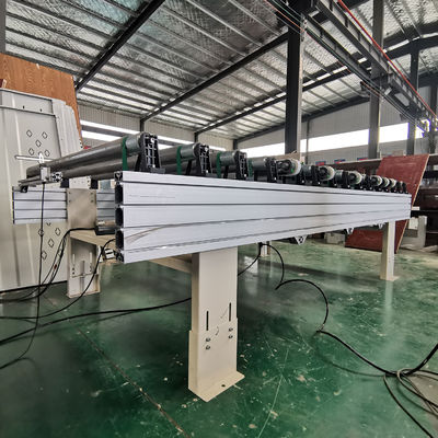 1300 mm di larghezza completamente automatico personalizzato in acciaio inossidabile convogliatore multi-rollo linea di assemblaggio