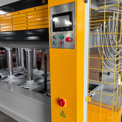Facile da utilizzare 5 strati di compensato MDF Legno calda macchina di stampa per la porta di fabbricazione di legno
