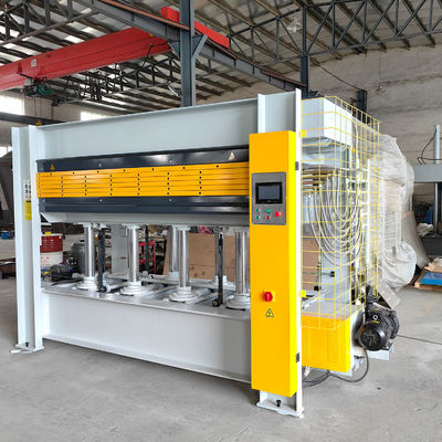 PH160 macchina per la stampa a caldo per la lavorazione del legno a controllo automatico della temperatura a 5 strati