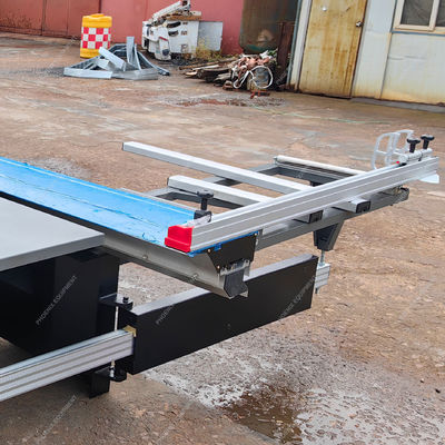 MJ3200 Tavola scorrevole per la lavorazione del legno completamente automatica segata a 45 gradi