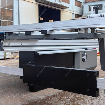 MJ3200 Tavola scorrevole per la lavorazione del legno completamente automatica segata a 45 gradi