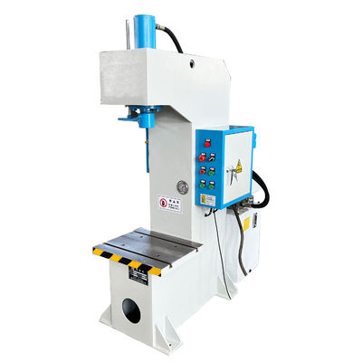 Pressa di perforazione e montaggio di cuscinetti idraulici a colonna singola ad alta velocità con potenza di 4 kW