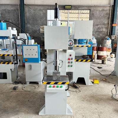 Pressa di perforazione e montaggio di cuscinetti idraulici a colonna singola ad alta velocità con potenza di 4 kW