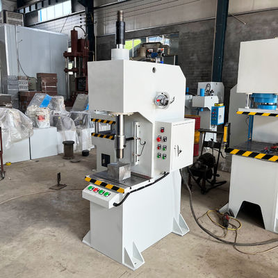 4kW Piccola presse idraulica a braccio singolo da 10 tonnellate per raddrizzare e perforare