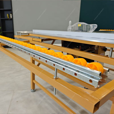 Seghe per taglio a pannelli per la lavorazione del legno con tavolo pieghevole portatile e tecnologia di segatura a scorrere