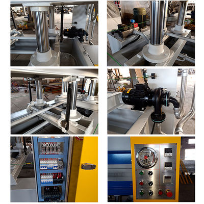 Negozi di materiali da costruzione MDF Melamina Porta Skin Making Machine Hydraulic Hot Press Machine