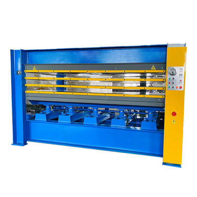 Negozi di materiali da costruzione MDF Melamina Porta Skin Making Machine Hydraulic Hot Press Machine