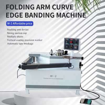 Portatile curva Verniciatura automatica Piccolo bordo irregolare Banding Machine Design compatto