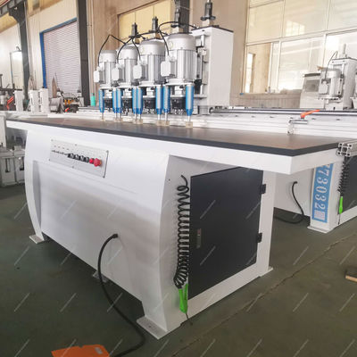 Localisatore CNC per la lavorazione del legno normale Legno 4 Testa Perforazione Banch Torno Perforazione fresatura