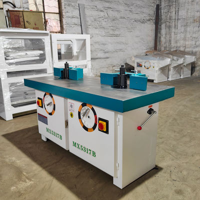 MX5317 Trimmer a rotore di tavolo a doppio mandrino, stampatrice, fresatura verticale per la lavorazione del legno