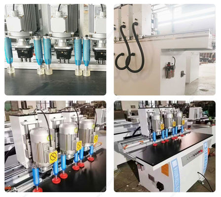 1.5kw*3 Cerniera a profilo di alluminio e mini-perforazione per la perforazione profonda a più assi