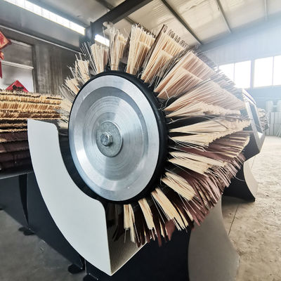 Sandaio a doppio rullo a spazzola a tamburo per applicazioni industriali