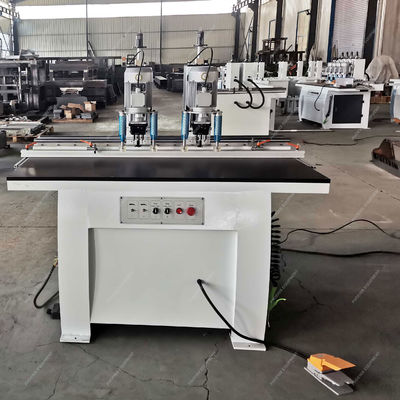 300 kg di peso Verticale pannello di legno macchina di perforazione per fori con trivella auto-centrante
