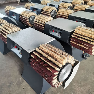 Mini 2 teste macchina di levigatura manuale per la lavorazione del legno spazzola di legno pavimento di lucidatura tamburo