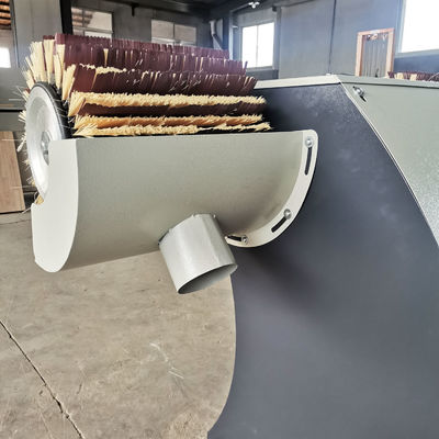 Larghezza di lavoro illimitata Verticale doppio rullo Manico lucidatore 380v/50Hz Voltaggio