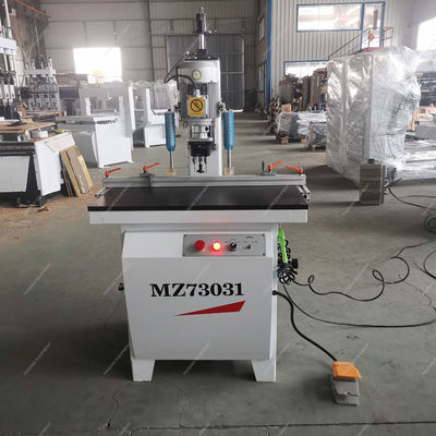 Mini portabile macchina di trivellazione a panca per porte in legno serratura buco di cerniera borsa singola testa CNC