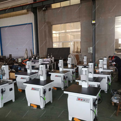 Mini portabile macchina di trivellazione a panca per porte in legno serratura buco di cerniera borsa singola testa CNC